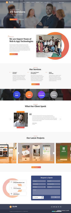 軟件開發(fā)公司網(wǎng)站UI設(shè)計(jì)作品 網(wǎng)頁(yè)設(shè)計(jì)詳情頁(yè)與列表頁(yè)素材資源模板下載